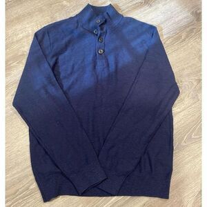 Men's Large Alesbury Pull over‎ Sweater Blue